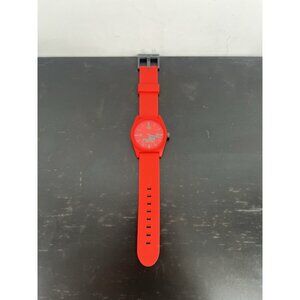 Neff Daily Mens Analog Watch Red Black  5 ATM